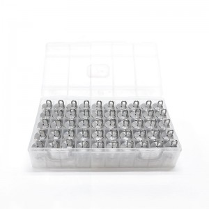 De Ruby raakt het vernevelingsmondstuk