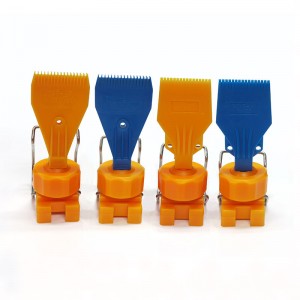 Plastic lucht blazende spuitmond