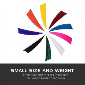 Elongarrow 172313 3 inches schild Turkije veer voor boogschieten pijlen