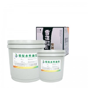 Op waterbasis op basis van pretafdrukken