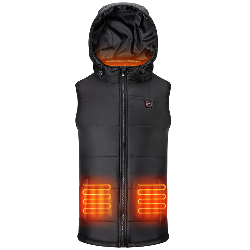 Beste verkoop mannen vest in VS Canada, waterdichte elektrische verwarming mannen vest