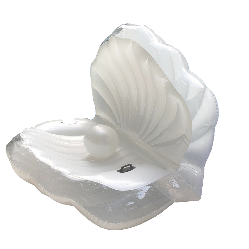 Factory Directe verkoop Volwassen Shell opblaasbaar water Lounger Waterspeelgoed Play Float