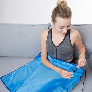 Elektrische verwarmde deken, verwarmde fleece reisdeken voor auto\'s, vrachtwagens, SUV \\\\ \'s