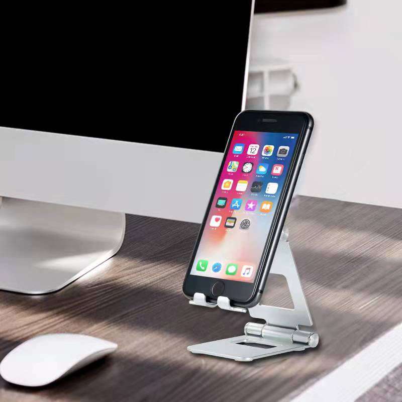 Nieuwe Tablet Telefoon Universal Desktop Bracket Handige Aluminium Legering Vouwen Telefoon Beugel