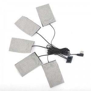 Fabrikant van hoge kwaliteit 5V 7.4V elektrische koolstofvezel voor kleding jas