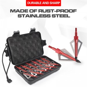 Elongarrow 15B005 100Grain Broadhead Arrow Hunting Tips Schroef Pijl Broadheads