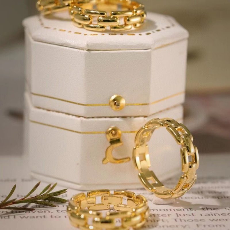 9K/10K/14K/18K real gouden ring sieraden geschenken voor vrouwen in geel goud/white goud/rose goud
