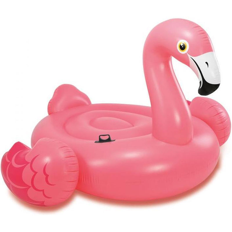 Factory Direct Sale Flamingo, opblaasbare PVC Swimming Ride, Water Toy Game