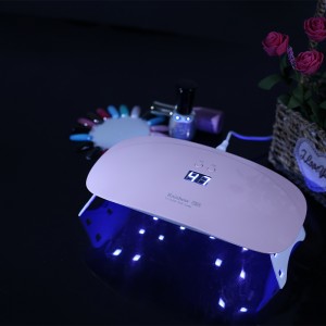 Tablet Portable Nail Art Phototherapy Machine Rainbow 1