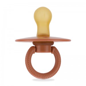 Duurzame voedselkwaliteit Siliconen Natuurlijke pasgeboren fopspeen voor zuigelingen