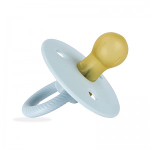 Duurzame voedselkwaliteit Siliconen Natuurlijke pasgeboren fopspeen voor zuigelingen