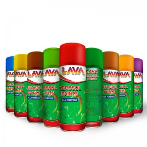 Goedkope en hoogwaardige aerosol spray verf oem graffiti spray verf