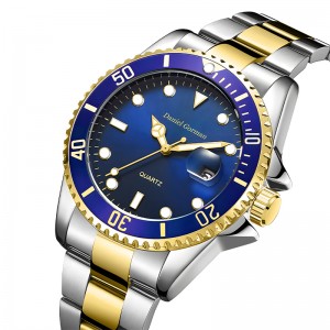 Daniel Gorman Top Quality Men\'s Sports Watch Waterdichte klassieke roestvrijstalen riem Fashion Men \\\\\'s Watch Business Quartz Watchrm001