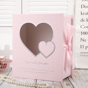 Candy Box Teacher \\\\ \'s Day Gift Box Exquisite Ribbon Packaging Folding Box kan het logo afdrukken