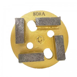 Zhongheng -vloer Diamondinding Disc/concrete metaal schuurschijf 80#