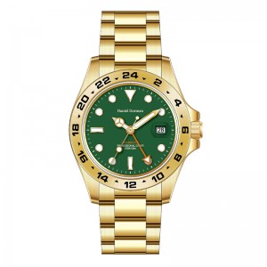 Roestvrijstalen horloge kwarts luxe waakdg9002