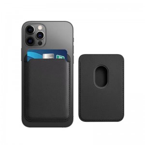 Geschikt voor Apple Magsafe Card Bag Magnetic Accessoire Card Sleeve iPhone13 Protective Case Lederen iPhone13Pro visitekaartje Bag