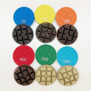 Betonnen hars slijpschijf 400#/#concrete hars oolishing pad/\\
diamond hars slijpschijf