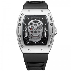 Fashion Skull Men\'s Quartz Bekijk Daniel Gorman Go11 Creative Dial Watch for Men Clock Gold Life Waterproof Men \\\\\'s Watches Sportstyle