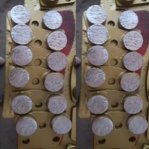 Sector 2 cilinder diamantschijf 30#/eliminaat oude verfschijven op betonnen oppervlakken op betonoppervlakken