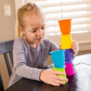 SUCTion Kupz Silicone Stacking Cups Toy