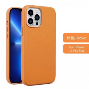 Geschikt voor Apple iPhone13PromAx Mobiele telefoonhoes Volledig pakket 360 graden beschermende mobiele telefoon Lederen Case