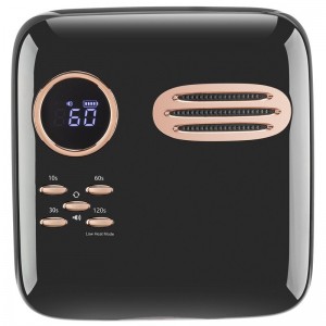 M&R 701Pro LED -NAUDLAAM LED -LAMP, Draadlozenageldroger, 72W Oplaadbare LED -nagellicht, draagbare gel UV LED -nagellamp met 4 timer -instellingssensor en LCD -display Green