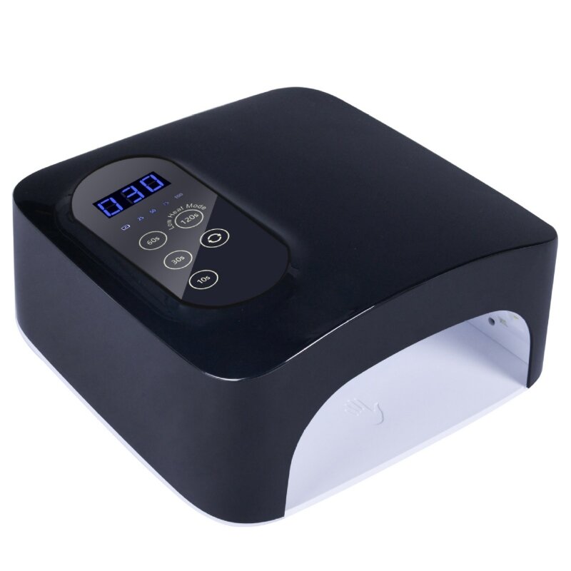 M&R 601PRO 72W Draadloze LED -nagellamp, oplaadbare LED -nageldroger, 15600 mAh Wireless Fast Nail Polish Curling Lamp, Professional Gel Nail Lights Nail Art Manicure Tools for Home and Salon (Oplaadbaar)
