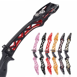 Elongarrow 25inches ilf 6061-t6 legering recurve booggreep risers