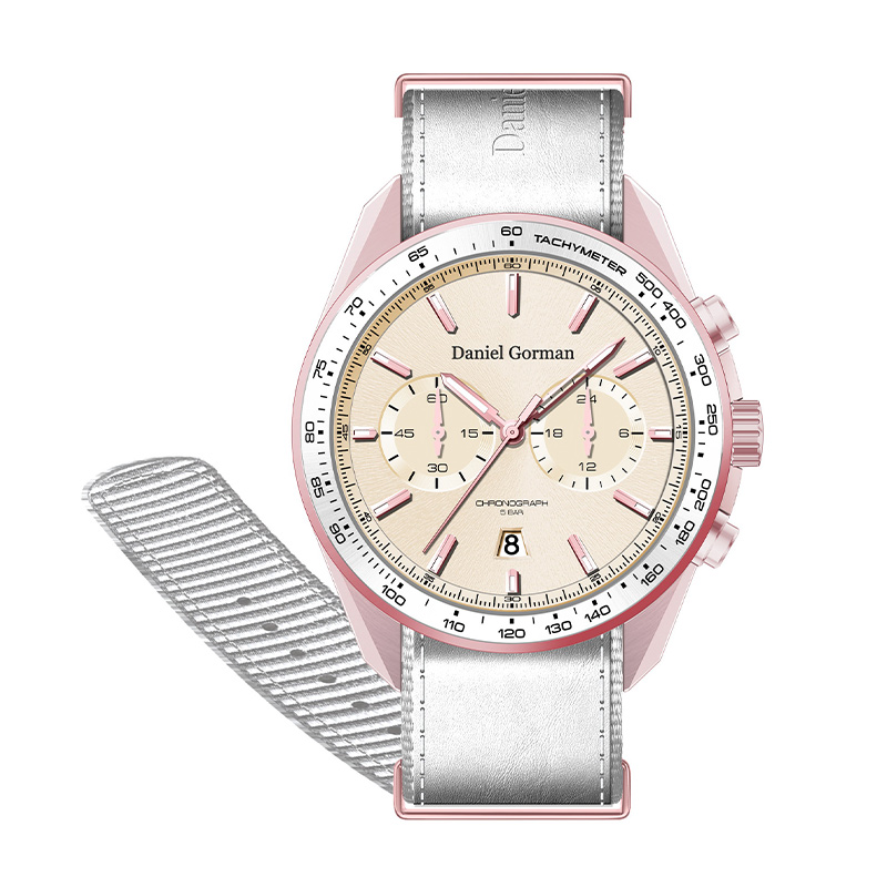 2022 Daniel Gormandg9005 Luxury Men Watches Custom Logo Automatisch polshorloge roestvrij staal Double Tourbillon Mechanical Watch