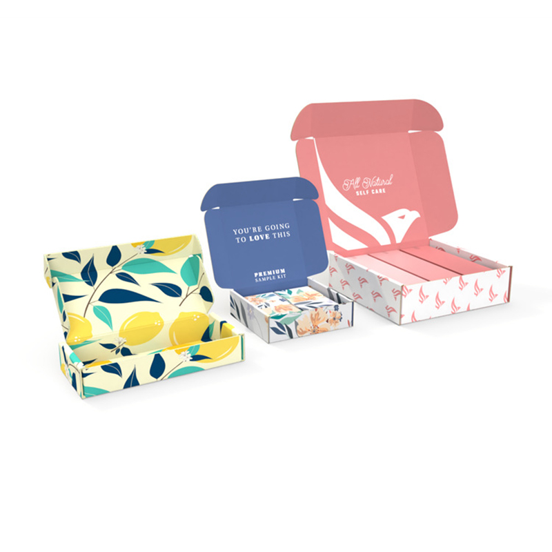 Aangepaste kwaliteit vliegtuigdoos dubbelzijdige kleurafdrukverpakking flip doos sieraden vliegtuig doos