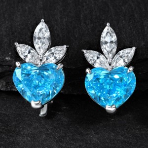 Hartvormigenieuwe oorclip oorrang