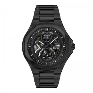 Daniel Gorman DG9111 Luxe mechanische Hollow Out Watch Men\'s waterdichte horloge Leisure Luminous roestvrijstalen riemriem topmerk luxe horloge