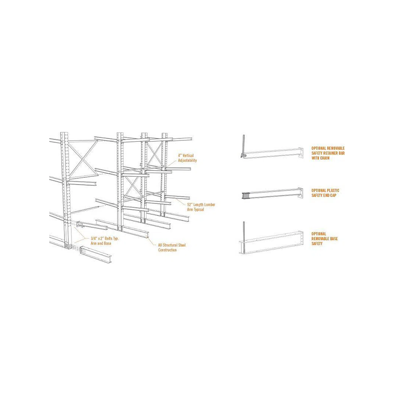 H Beam Cantilever Rack