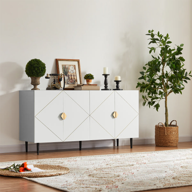 Moderne minimalistische stijl tv -kast, locker, multifunctionele console