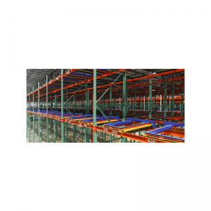 3 Diepe push back -racking