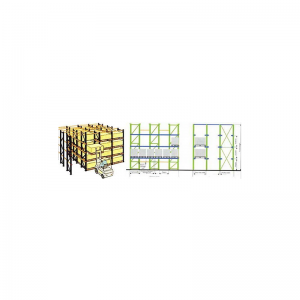 Drive in pallet -racking
