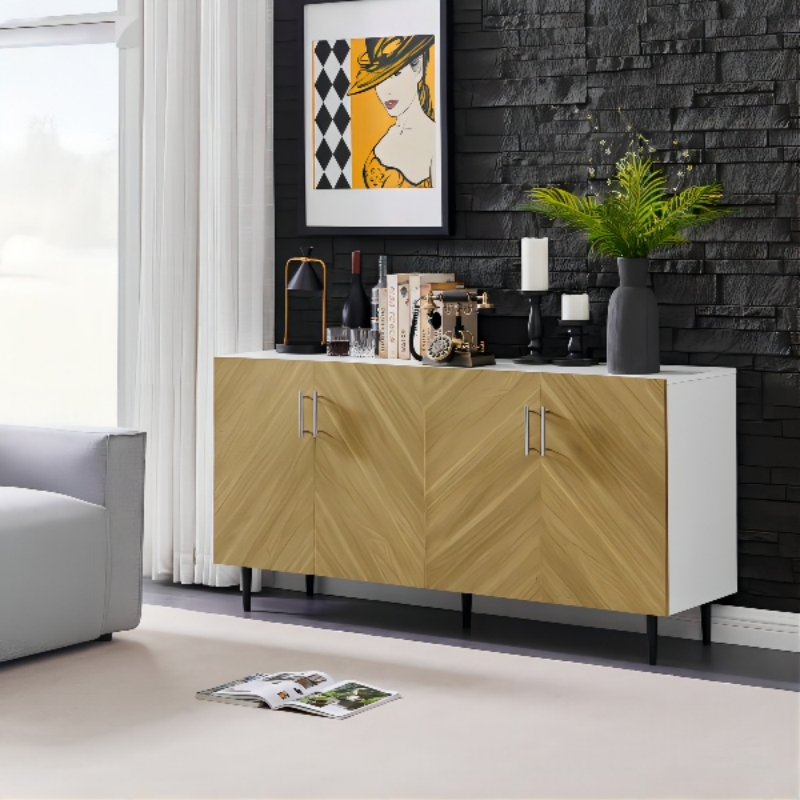 Moderne minimalistische stijl tv -kast, locker, multifunctionele console