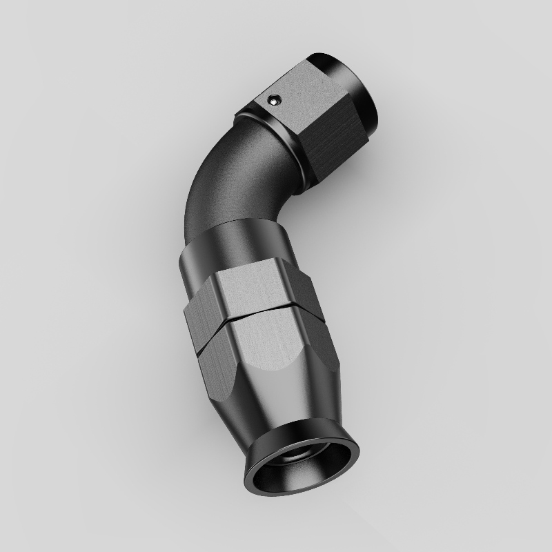 PTFE 60 graden slang -eindfittingen adapter