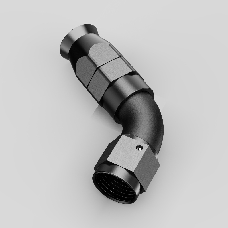 PTFE 60 graden slang -eindfittingen adapter