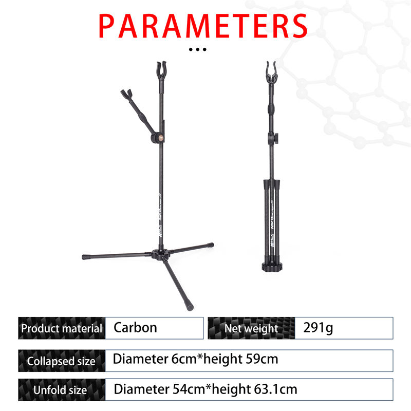 Elongarrow 3k koolstof bowstand boogcomponenten voor boogschutters