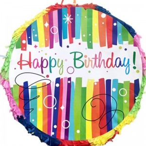 Verjaardagspapier Pinatas