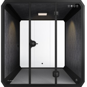 Moveerbaar geluiddichte kantoortelefoon Booth Telefoon Booth Office Meeting Pods Fast Monteer geluiddichte stand