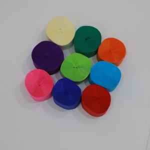 Crepe Paper Streamers- Geweldig stretch&gemakkelijk te draaien, voor bruiloft, verjaardag, bruidsdouche, kerst, in de deur plezier feest&regenboogdecoraties