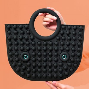 Siliconen bovenste handgreep Satchel schoudertaszakken