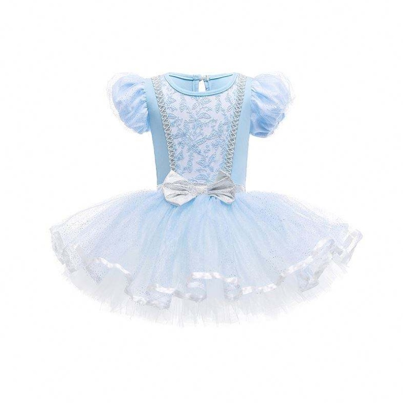 Kinderen kleine babykleding meisje jurk prinses Elsa sneeuwwitte prinses tutu jurk voor kerst verjaardagsfeestjes