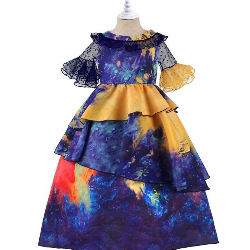 Baige cosplay kostuum Halloween prinses jurk encanto mirabel meisje feestjurk met gratis tas