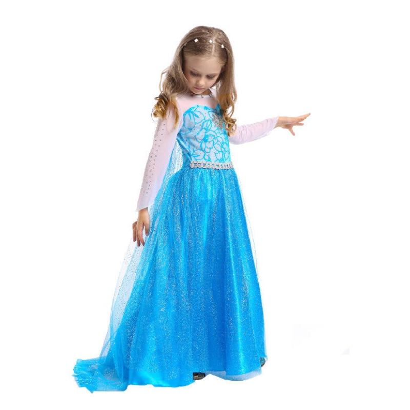 Denieuwe Aisha Party Princess Dress Girls Long Dress Aisha Princess Dress met een volledige set accessoires