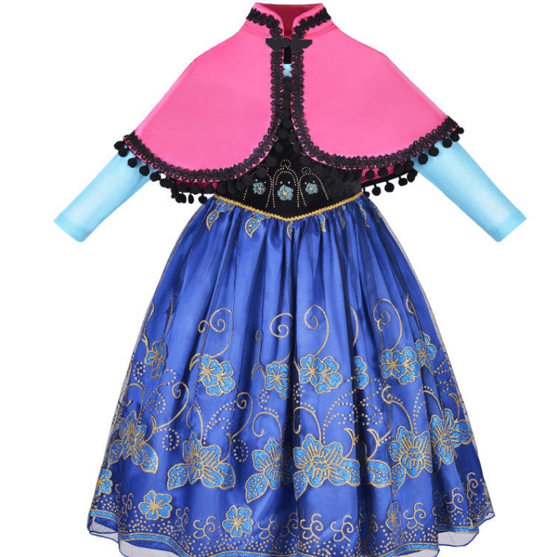 Meisjes rapunzel jurk kinderen zomer verward fancy prinses kostuum kinderen vermomming verjaardag carnaval Halloween feestkleding