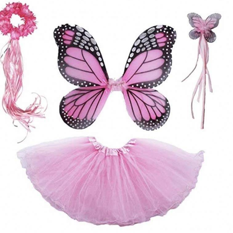 Carnival Costuumes Girls \\ 'Fairy Party Set leeftijd 3-8y Princess Fairy Tutu Rok Costume DGHC-035